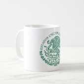 Farben anzeigen - Mexiko Kaffeetasse (Vorderseite Links)