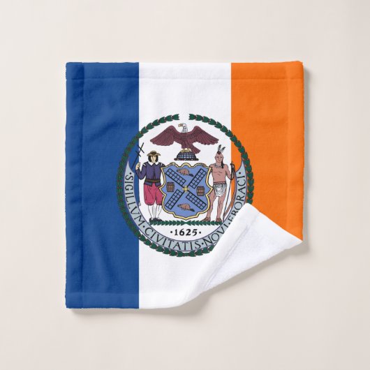 Farben anzeigen - New York Badhandtuch Set (Waschlappen)