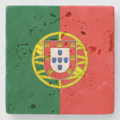 Farben anzeigen - Portugal Steinuntersetzer (Vorderseite)