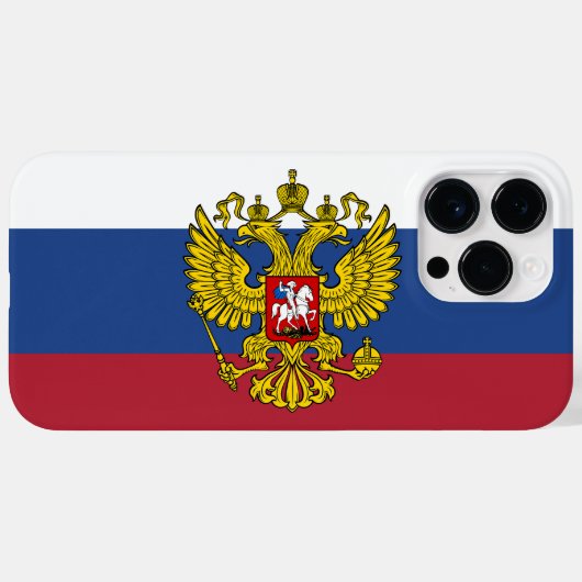 Farben anzeigen - Russland Case-Mate iPhone Hülle (Rückseite (Horizontal))