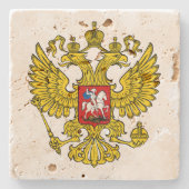 Farben anzeigen - Russland Steinuntersetzer (Vorderseite)