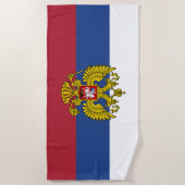 Farben anzeigen - Russland Strandtuch (Vorderseite)