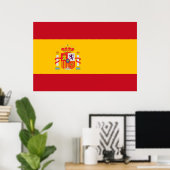 Farben anzeigen - Spanien Poster (Heimbüro)