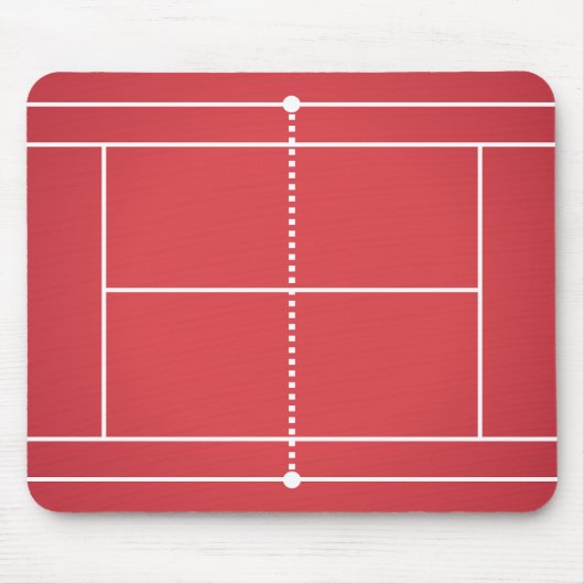 Farben anzeigen - Tennis Mousepad (Vorne)