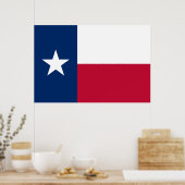 Farben anzeigen - Texas Poster (Küche)
