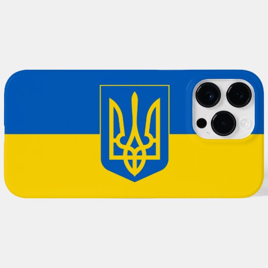 Farben anzeigen - Ukraine Case-Mate iPhone Hülle (Rückseite (Horizontal))