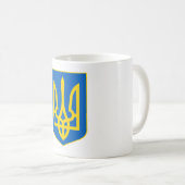 Farben anzeigen - Ukraine Kaffeetasse (VorderseiteRechts)