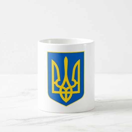 Farben anzeigen - Ukraine Kaffeetasse (Mittel)