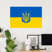 Farben anzeigen - Ukraine Poster (Heimbüro)