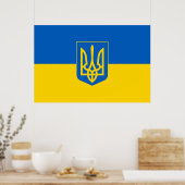 Farben anzeigen - Ukraine Poster (Küche)