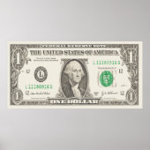 Farben anzeigen - US-Dollar Poster (Vorne)