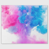 Farben Aquarell Farbe hell Geschenkpapier (Flach)