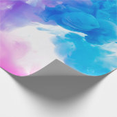Farben Aquarell Farbe hell Geschenkpapier (Ecke)