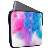 Farben Aquarell Farbe hell Laptopschutzhülle (Vorne Rechts)