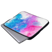 Farben Aquarell Farbe hell Laptopschutzhülle (Vorne Knopf)