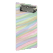 Farben aus Baumwolle Mini-Zwischenablage Mini Klemmbrett (Schrägansicht)