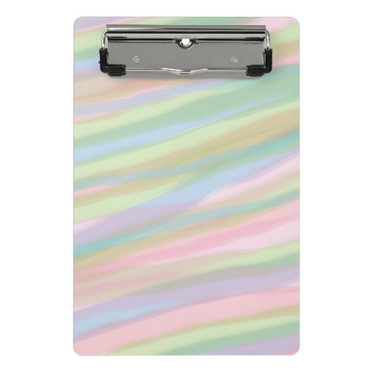 Farben aus Baumwolle Mini-Zwischenablage Mini Klemmbrett (Vorderseite)