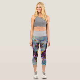 Farben Capri Leggings