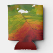 Farben der Ahornleaf Autumn Nature Fotografy Dosenkühler (Rückseite)