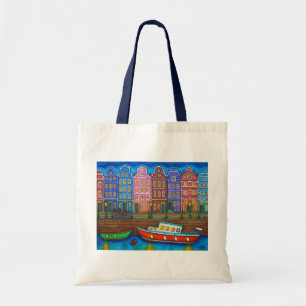 Farben der Amsterdam Tote Tag von Lisa Lorenz Tragetasche