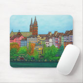 Farben der Basel-Mausunterlage durch Lisa Lorenz Mousepad (Mit Mouse)
