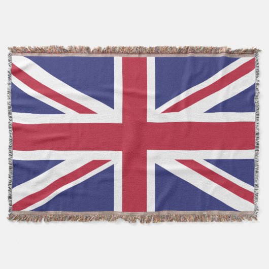 Farben der britischen Flagge. Decke (Vorderseite)
