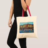 Farben der Cassis Budget Tote Tasche von Lisa Lore (Vorderseite (Produkt))