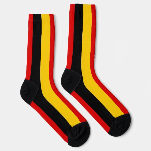 Farben der deutschen Flagge gestrichen Socken (Rechts)
