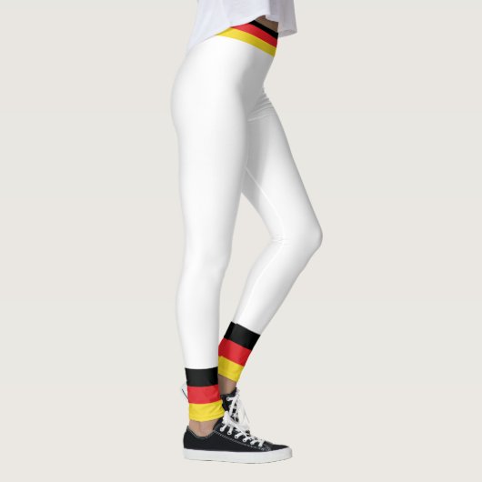 Farben der deutschen Flagge. Leggings (Rechts)