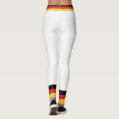 Farben der deutschen Flagge. Leggings (Rückseite)