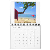 Farben der Dominikanischen Republik Kalender (Jan 2027)