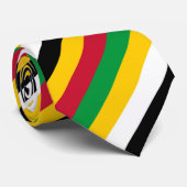 Farben der Flagge St. Kitts Neck Tie Krawatte (Gerollt)