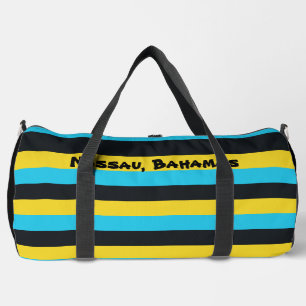 Farben der Flagge von Nassau Duffle Bag