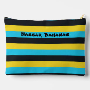 Farben der Flagge von Nassau Zubehörtasche