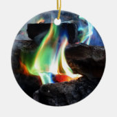 Farben der Flamme Keramik Ornament (Vorne)