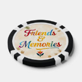 "Farben der Freundschaft" Pokerchips (Einzeln)