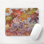 Farben der Herbst-Mausunterlage Mousepad (Mit Mouse)