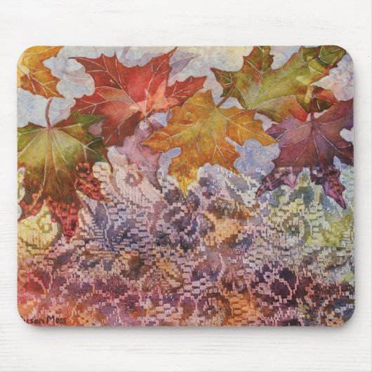 Farben der Herbst-Mausunterlage Mousepad (Vorne)