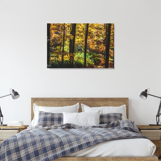 Farben der Herbstlandschaft Leinwanddruck (Insitu (Schlafzimmer))