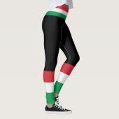Farben der italienischen Flagge. Leggings (Rechts)