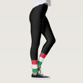 Farben der italienischen Flagge. Leggings (Rechts)