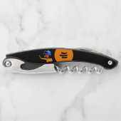 Farben der Jazz Monogramm-Schwarzen Korkenschraube Kellnermesser (Vorderseite)