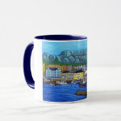 Farben der Kaffee-Tasse in Kapstadt Tasse (Vorderseite Links)