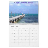 Farben der Karibischen Meere - des Customiz… - Kalender (Mär 2026)