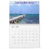 Farben der Karibischen Meere - des Customiz… - Kalender (Mär 2027)
