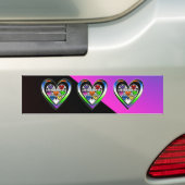 Farben der Liebe Autoaufkleber (Auf Auto)