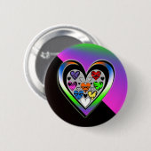 Farben der Liebe Button (Vorne & Hinten)