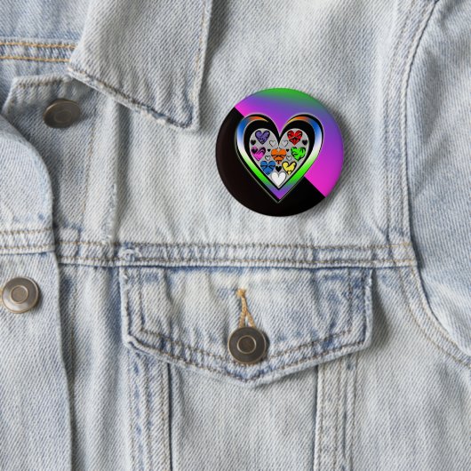 Farben der Liebe Button (Beispiel)