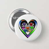 Farben der Liebe Button (Vorne & Hinten)