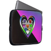 Farben der Liebe Laptopschutzhülle (Vorne Rechts)